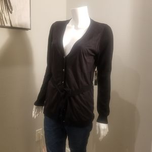 Vertigo Fringe,Button-down long sleeve Sweater.